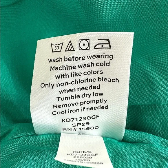 NWT Draper James Green Sundress with White Link-embroidery Size Medium - Picture 14 of 15